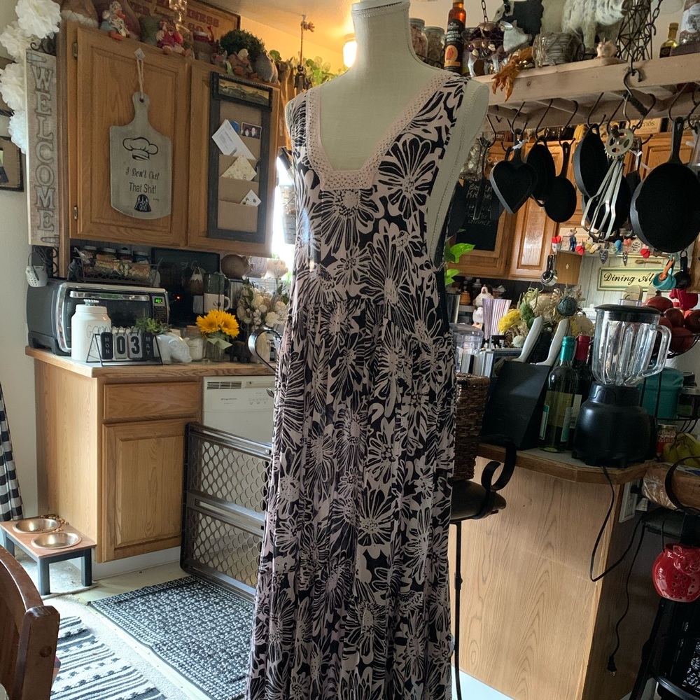 NEW FREE PEOPLE Tiers for You Sleeveless Maxi …